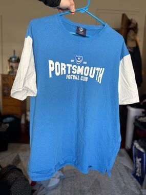 Portsmouth men’s blue graphic t-shirt / 2XL